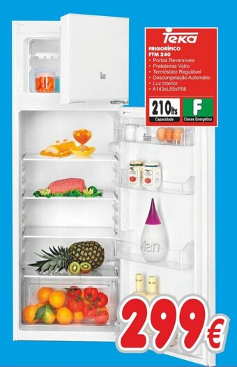 BragaJAV Teka Frigorifico FTM 240 promoção