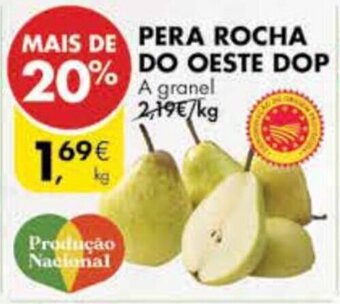 Pingo Doce Pera Rocha Do Oeste Dop 1kg promoção