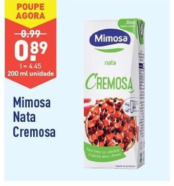 ALDI Laticínio mimosa promoção
