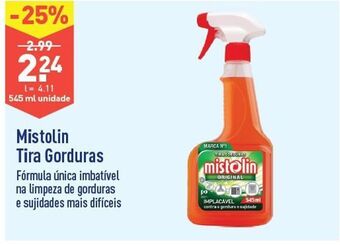 ALDI Limpadores mistolin promoção
