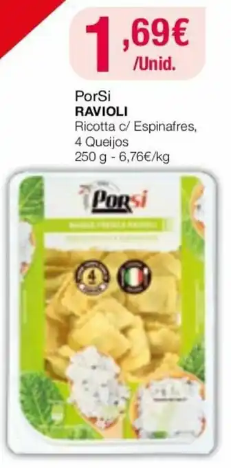 PorSi Ravioli 250g