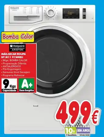 Hotpoint Máq. Secar Roupa 9kg
