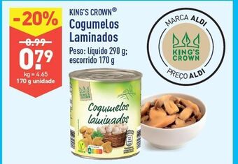 ALDI Cogumelos promoção
