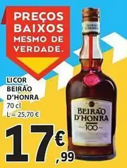 E.Leclerc Licor beirão promoção