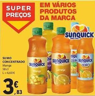 E.Leclerc Sumo sunquick promoção