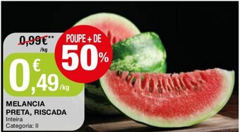 Intermarché Melancia Preta, Riscada promoção
