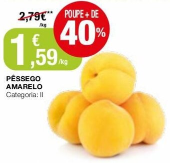 Intermarché Péssego Amarelo promoção