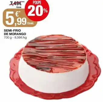 Intermarché Semi-Frio de Morango 700g promoção