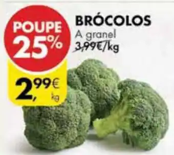 Pingo Doce Brocolos 1kg promoção