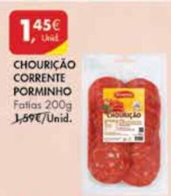 Pingo Doce Chourição Corrente Porminho 200g promoção