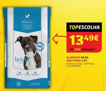 Bricomarché Alimento 20kg Seco para Cão promoção