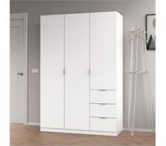 Conforama Roupeiro 3 portas 3 gavetas windsor promoção