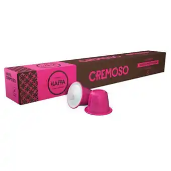 MediaMarkt Cápsulas café kaffa cremoso - café expresso | intensidade 6 | compatível nespresso | 10 cápsulas promoção
