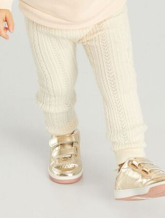 Leggings em malha de fantasia