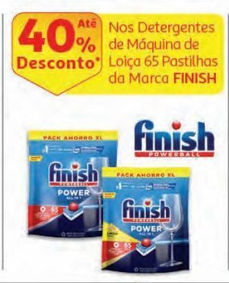 Det. loiça máquina finish