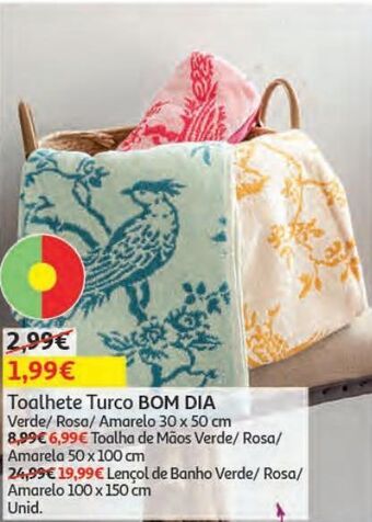 Auchan Toalha mãos bom dia promoção
