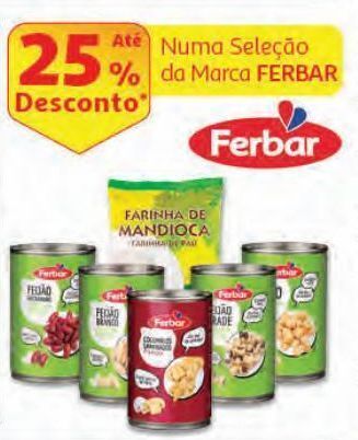 Auchan Grão de bico ferbar promoção