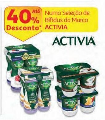 Auchan Bifidus líquido activia promoção