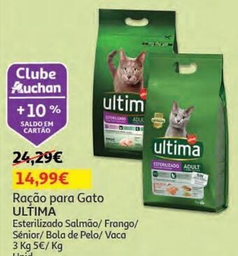 Auchan Ração gato ultima promoção