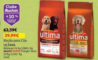 Auchan Ração cão ultima promoção