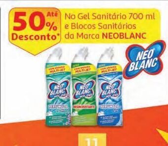 Auchan Gel sanitário neoblanc promoção