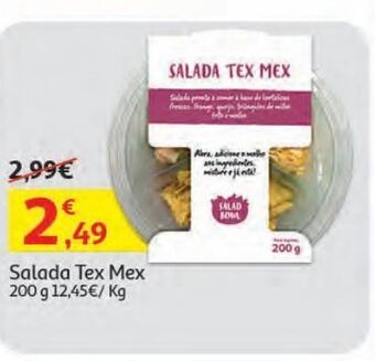 Auchan Salada tex mex 200 g promoção