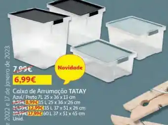 Auchan Caixa arrumação tatay promoção