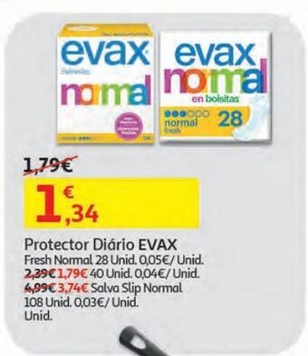 Auchan Protector diário evax promoção