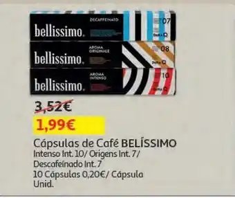 Cápsulas bellissimo