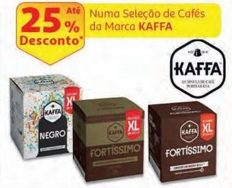 Auchan Cápsulas kaffa promoção