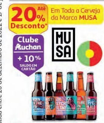 Auchan Cerveja musa promoção