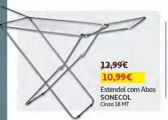 Auchan Estendal c/abas sonecol cinza 18mt 300e promoção