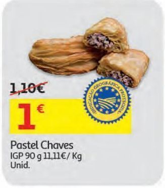 Auchan Pastel chaves igp 90 gr promoção