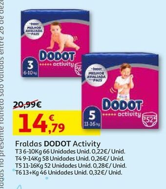 Auchan Fraldas dodot promoção