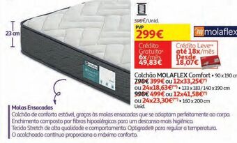 Colchão molaflex