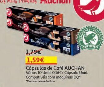 Auchan Café expresso dq auchan promoção