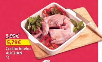 Auchan Coelho inteiro auchan kg promoção