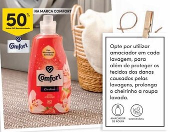 Continente Comfort 50% promoção
