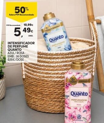 Continente Intensificador de Perfume Quanto promoção