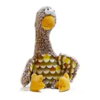 Fluffy sticksl filhote de águia castanho de pelúcia para cães