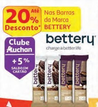 Auchan Barra zero bettery promoção