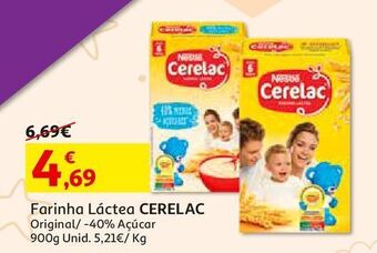 Auchan Farinha láctea cerelac promoção