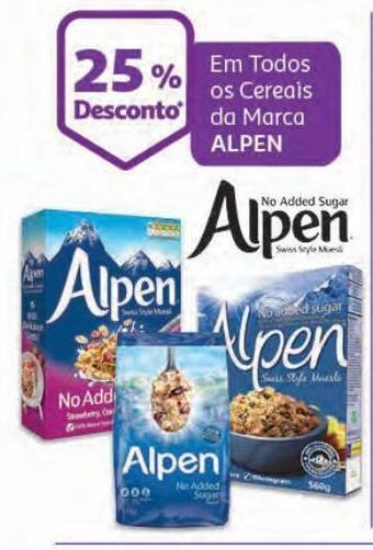 Auchan Cereais alpen promoção