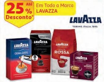 Auchan Cápsulas café lavazza promoção