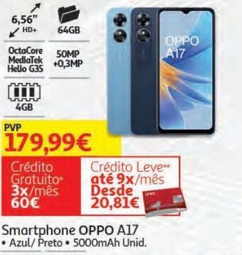 Auchan Smartphone oppo promoção