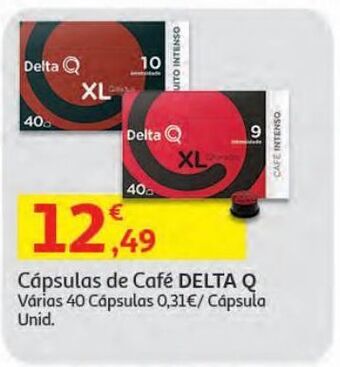 Auchan Cápsulas delta q promoção