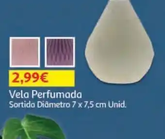 Auchan Vela perfumada sortida d7x7.5cm acc697750 promoção