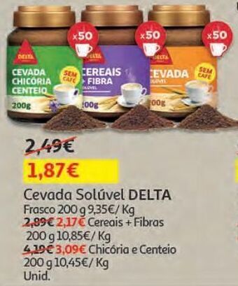 Auchan Cevada soluvel delta promoção