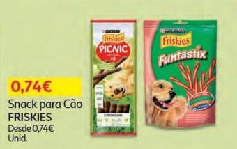 Auchan Snacks cão friskies promoção