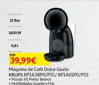 Auchan Maquina cafe dgusto krups promoção